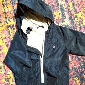 Toddler boys lined jacket. Navy blue. 18_24mon.